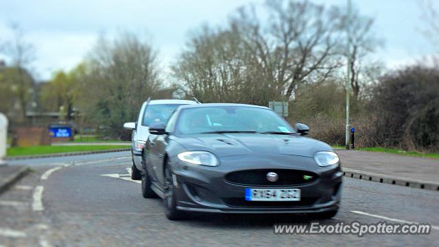 Jaguar XKR spotted in Reading, United Kingdom