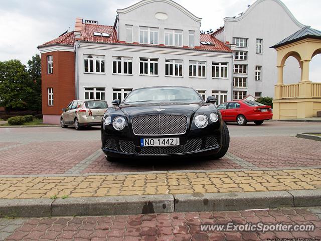 Bentley Continental spotted in Iława, Poland