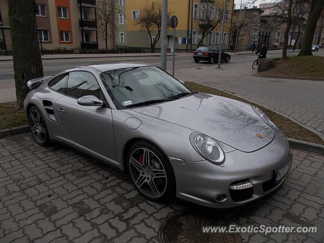 Porsche 911 Turbo spotted in Iława, Poland