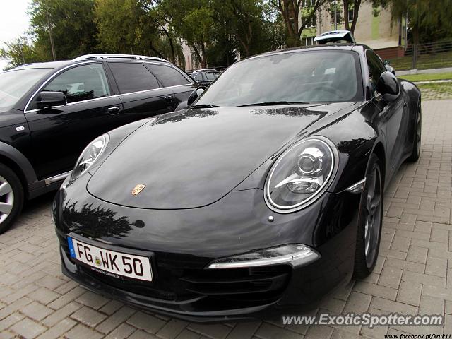 Porsche 911 spotted in Iława, Poland