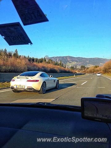 Mercedes AMG GT spotted in Innsbruck, Austria