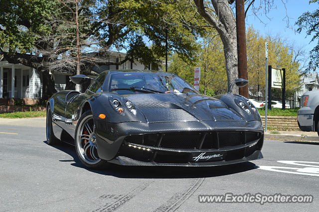 Pagani Huayra spotted in Dallas, Texas
