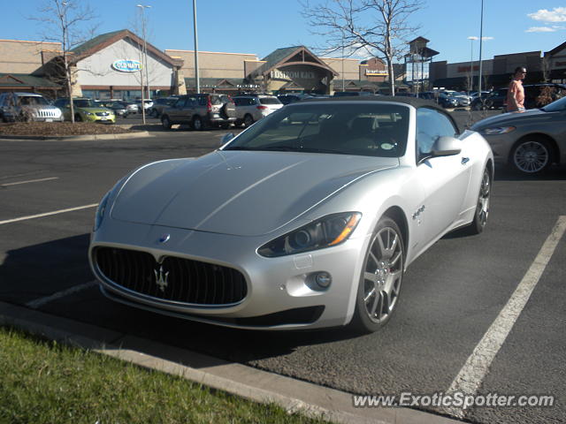 Maserati GranCabrio spotted in Lone tree, Colorado