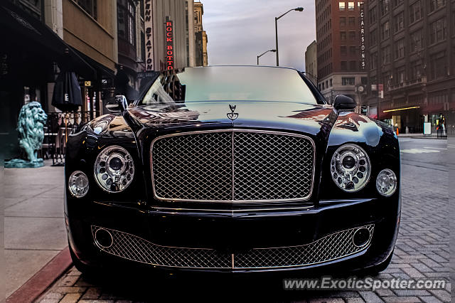 Bentley Mulsanne spotted in Indianapolis, Indiana