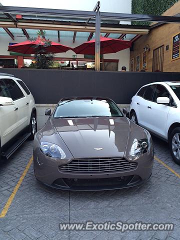 Aston Martin Vantage spotted in Mexico City, Mexico