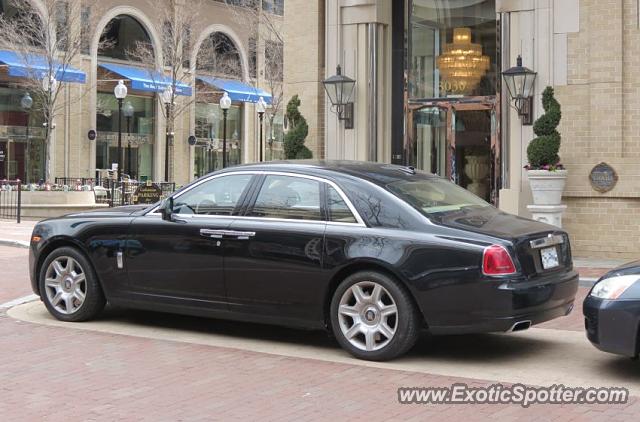 Rolls-Royce Ghost spotted in Wash DC, Maryland
