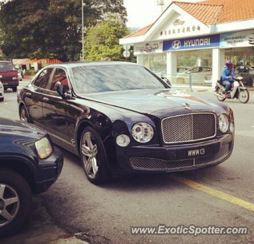 Bentley Mulsanne spotted in Kuala lumpur, Malaysia