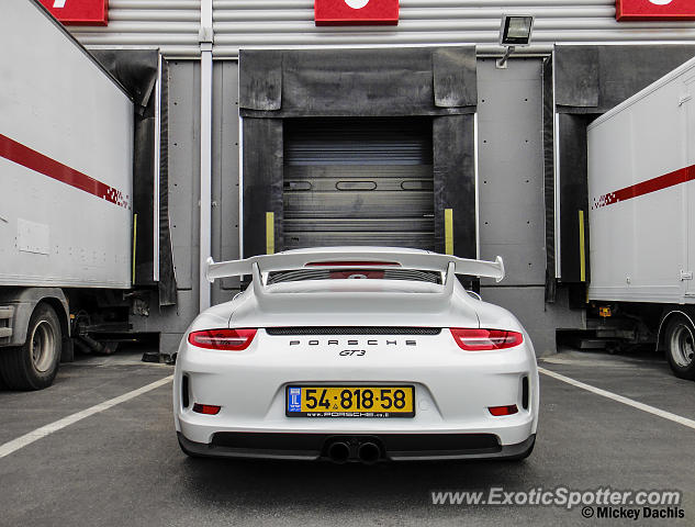 Porsche 911 GT3 spotted in Rosh Ha'ayin, Israel