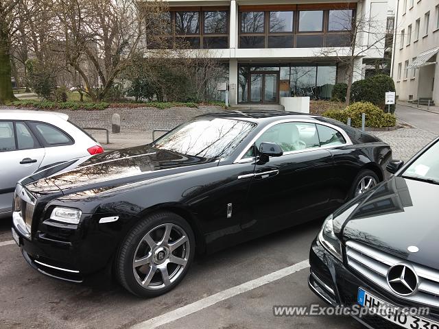 Rolls-Royce Wraith spotted in Hamburg, Germany