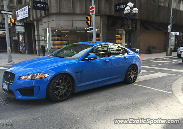 Jaguar XKR-S spotted in Toronto, Canada