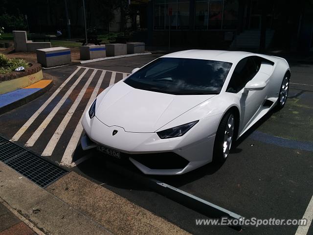 Lamborghini Huracan spotted in Penrith, Australia