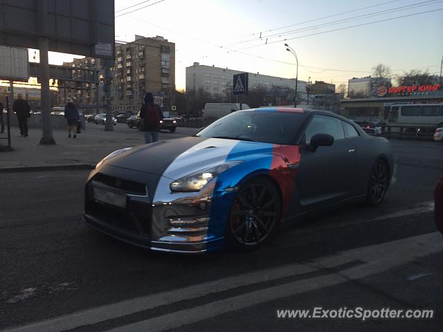 Nissan GT-R spotted in Moscow, Russia