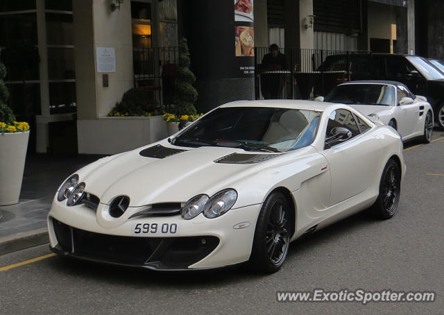 Mercedes SLR spotted in London, United Kingdom