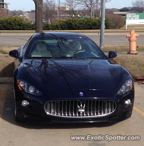 Maserati GranTurismo spotted in West Des Moines, Iowa