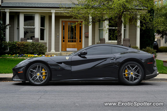 Ferrari F12 spotted in Dallas, Texas