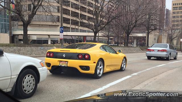 Ferrari 360 Modena spotted in Baltimore, Maryland
