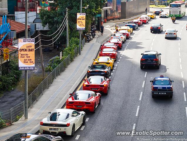 Ferrari 599GTB spotted in Kuala Lumpur, Malaysia