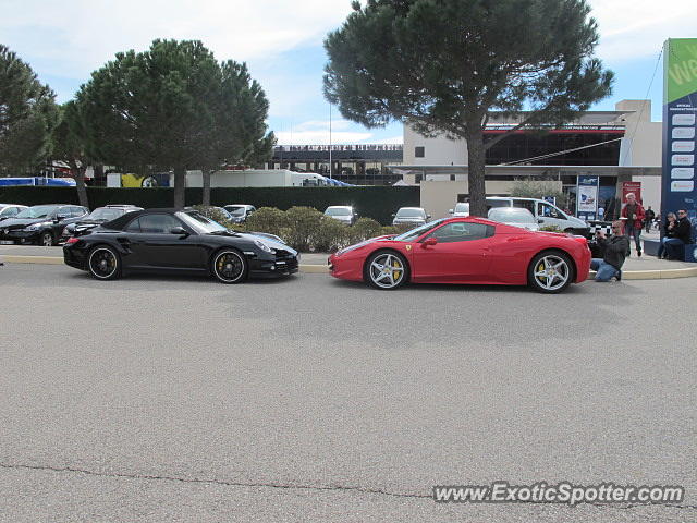 Ferrari 458 Italia spotted in Castellet, France