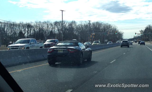 Maserati GranCabrio spotted in Howell, New Jersey