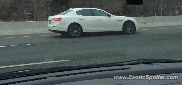 Maserati Ghibli spotted in Howell, New Jersey