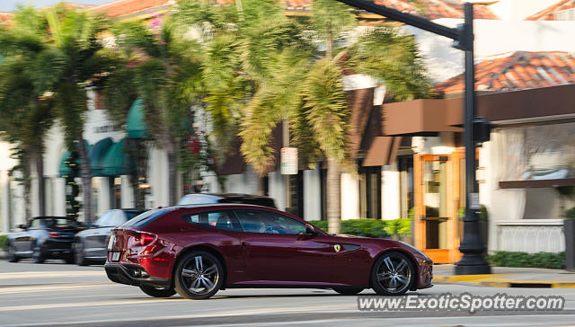 Ferrari FF spotted in Palm Beach, Florida