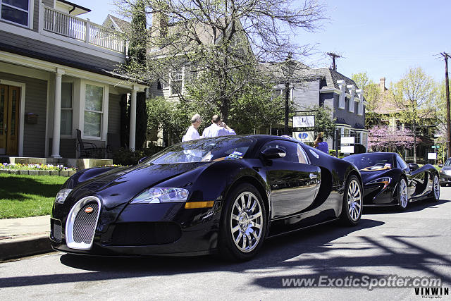 Bugatti Veyron spotted in Dallas, Texas