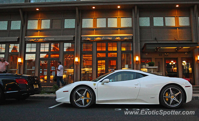 Ferrari 458 Italia spotted in Long  Branch, New Jersey