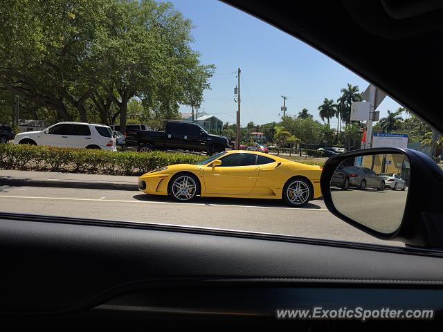 Ferrari F430 spotted in Fort Lauderdale, Florida