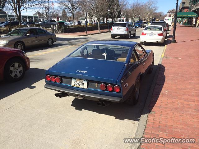 Ferrari 365 GT spotted in Newport, Rhode Island