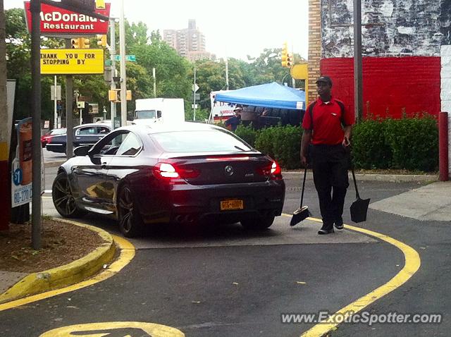 BMW M6 spotted in Bronx, New York