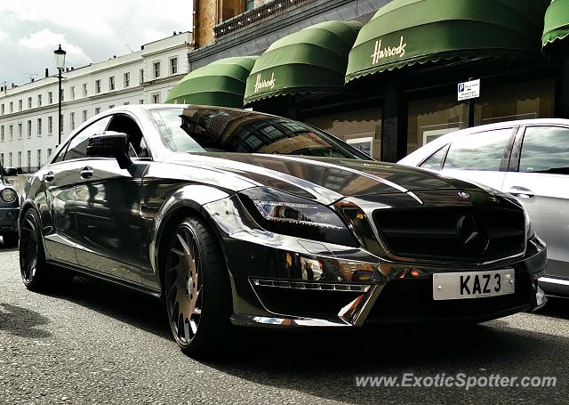 Mercedes C63 AMG Black Series spotted in London, United Kingdom
