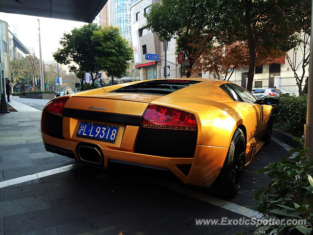 Lamborghini Murcielago spotted in Shanghai, China