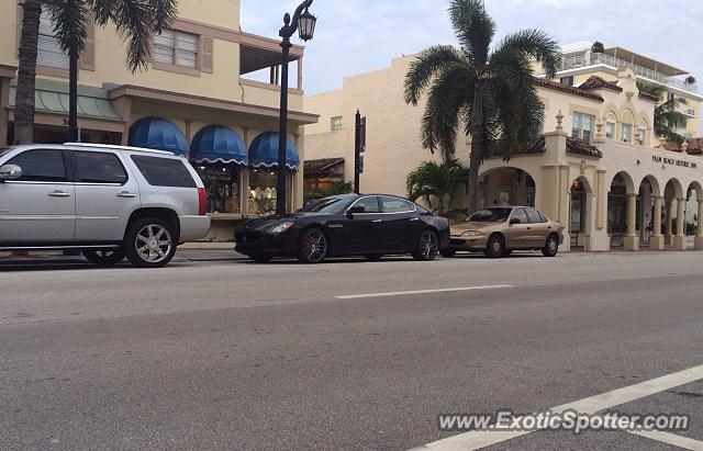Maserati Quattroporte spotted in Palm beach, Florida