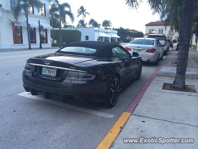 Aston Martin DBS spotted in Palm beach, Florida
