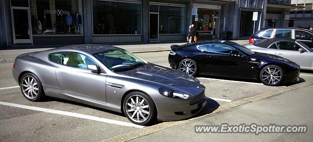 Aston Martin DB9 spotted in St. Gallen, Switzerland