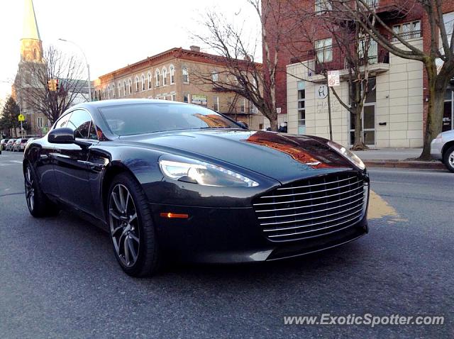 Aston Martin Rapide spotted in Brooklyn, New York