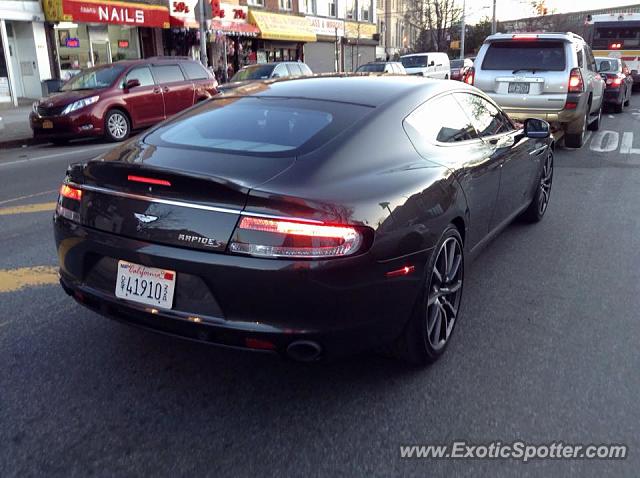 Aston Martin Rapide spotted in Brooklyn, New York