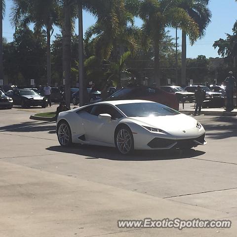 Lamborghini Huracan spotted in Fort Lauderdale, Florida