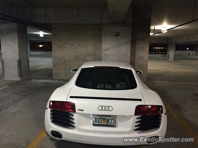 Audi R8 spotted in Fort Lauderdale, Florida