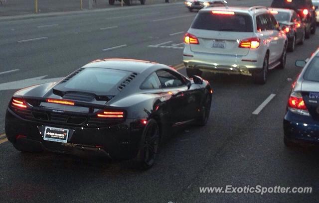 Mclaren MP4-12C spotted in Los Angeles, California