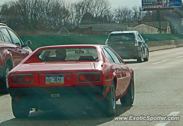 Ferrari 308 GT4 spotted in Philadelphia, Pennsylvania