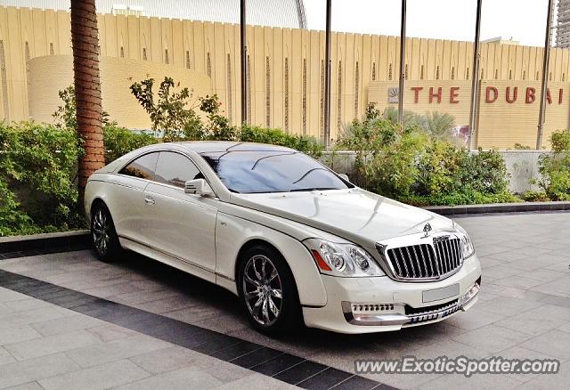 Mercedes Maybach spotted in Dubai, United Arab Emirates