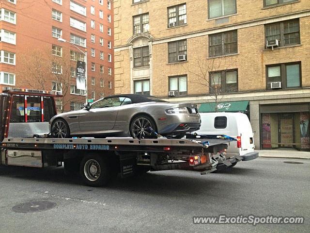 Aston Martin DB9 spotted in Brooklyn, New York