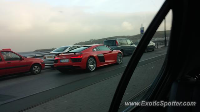 Audi R8 spotted in Douglas, United Kingdom