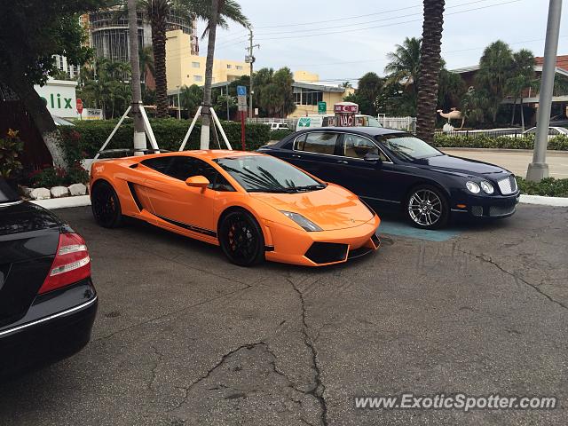 Lamborghini Gallardo spotted in Miami beach, Florida