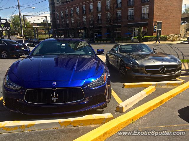Mercedes SLS AMG spotted in Atlanta, Georgia