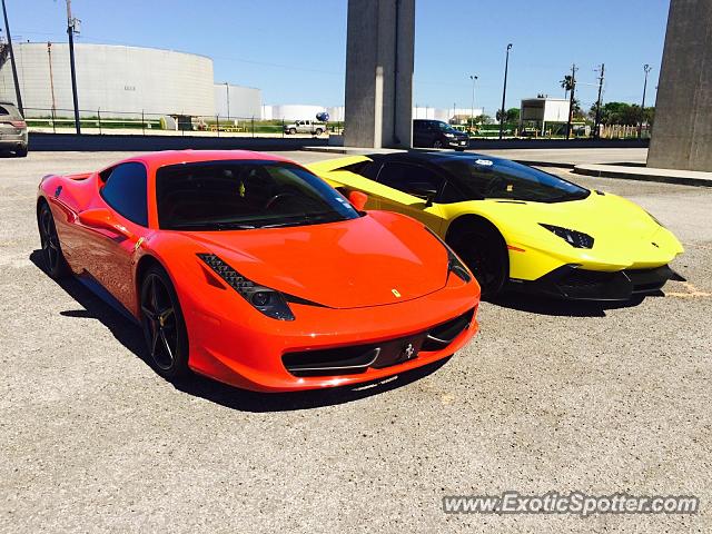 Lamborghini Aventador spotted in Corpus Christi, Texas