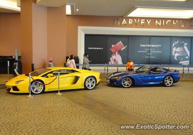 Lamborghini Aventador spotted in Dubai, United Arab Emirates