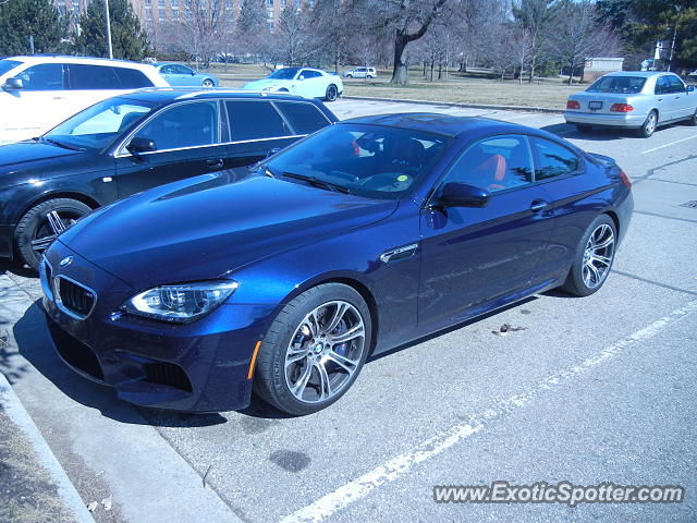 BMW M6 spotted in East Lansing, Michigan