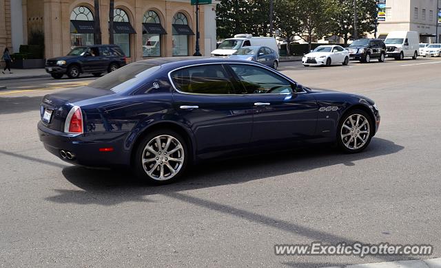 Maserati Quattroporte spotted in Beverly Hills, California